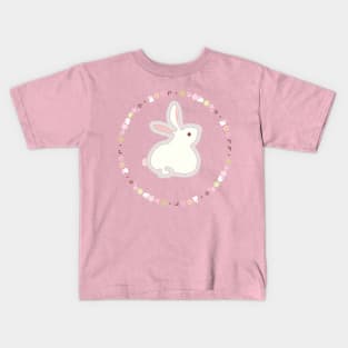 Dream Rabbit, Little Bunny Pattern Kids T-Shirt